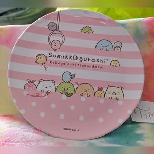 NWT Sumikkogurashi Plastic Plate
